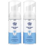 Toilet Paper Foam Instant Wet Wipe 2 Pack